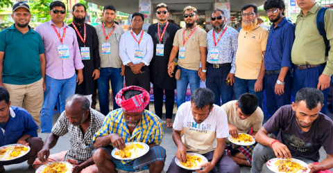 জুরাইনে অসহায় মানুষের পাশে ন্যায়বিচার ও মানবাধিকার কেন্দ্র কল্যাণ ট্রাস্টের ঢাকা বিভাগীয় কমিটি