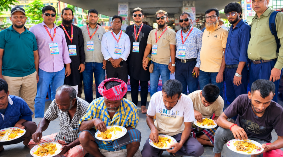 জুরাইনে অসহায় মানুষের পাশে ন্যায়বিচার ও মানবাধিকার কেন্দ্র কল্যাণ ট্রাস্টের ঢাকা বিভাগীয় কমিটি