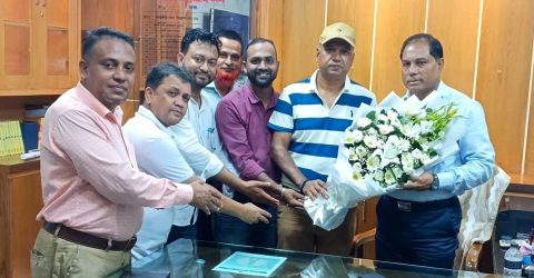 আঞ্চলিক খাদ্য নিয়ন্ত্রক ঢাকা'র সঙ্গে নবনির্বাচিত ঢাকা রেশনিং ইউনিট কমিটির সৌজন্য সাক্ষাৎ
