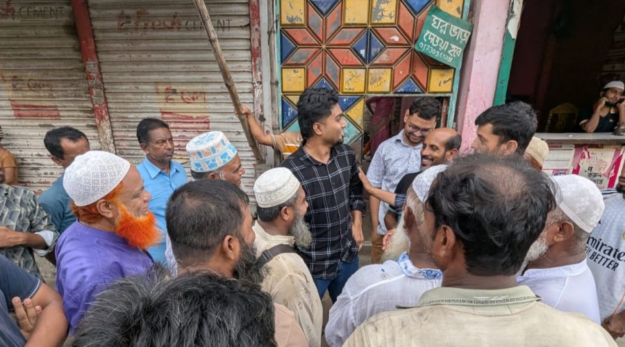 কদমতলী নামা শ্যামপুরে গ্যাস সংকট সমাধানে সরেজমিন পরিদর্শন করেছে তিতাস গ্যাসের প্রকৌশলী দল