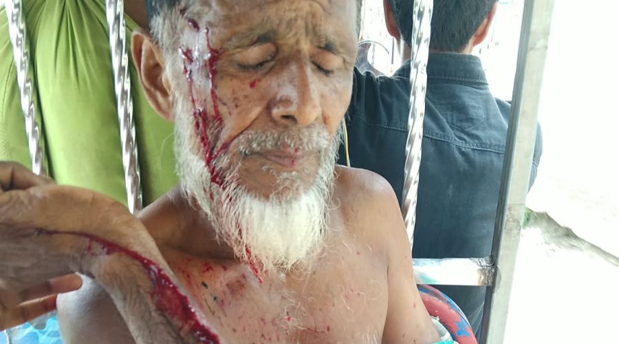 সিরাজদিখানে জমি দখলের অভিযোগে প্রবাসীর বাড়িতে হামলা, আহত ৪