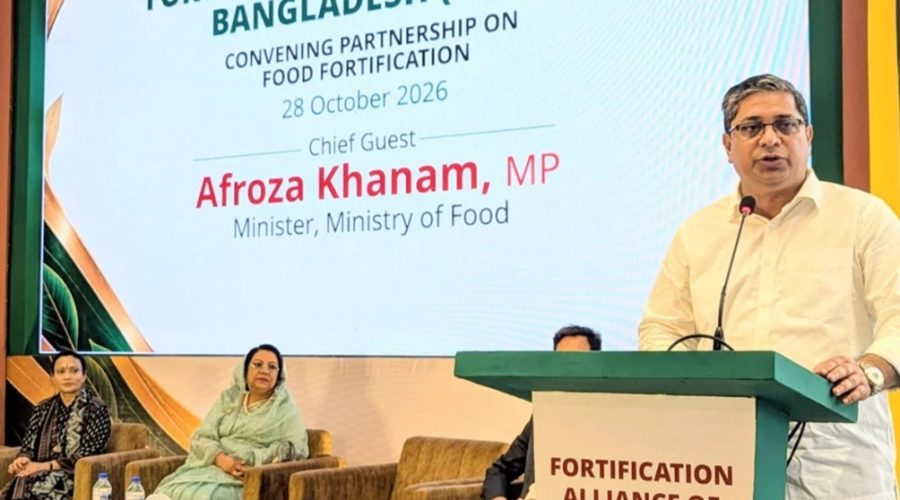 চাল-আটায় পুষ্টি উপাদান বাধ্যতামূলক করতে দ্রুত আইন প্রণয়নের তাগিদ প্রতিমন্ত্রী মীর শাহে আলমের