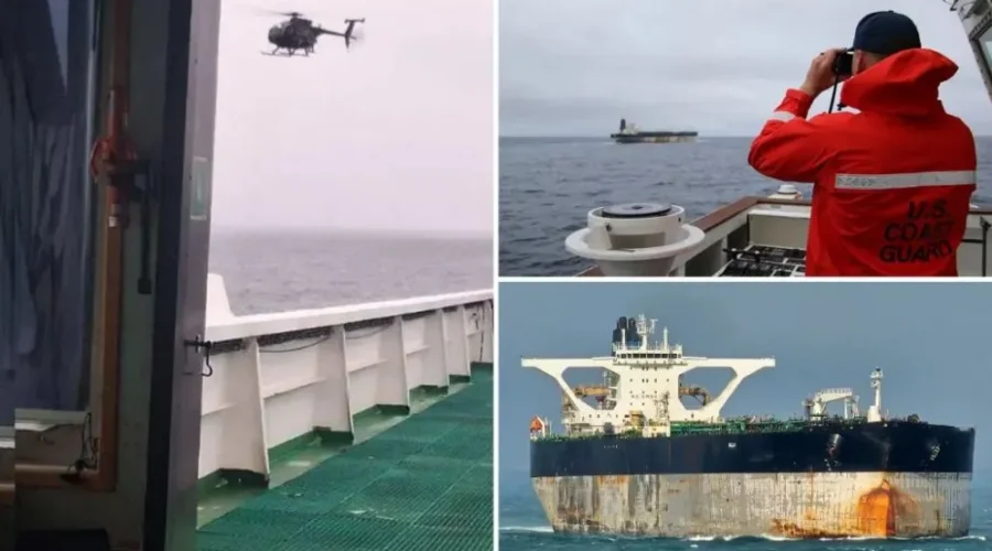 আটলান্টিকে রুশ তেল ট্যাঙ্কার জব্দ: মার্কিন অভিযানে ব্রিটেনের সক্রিয় সহায়তা