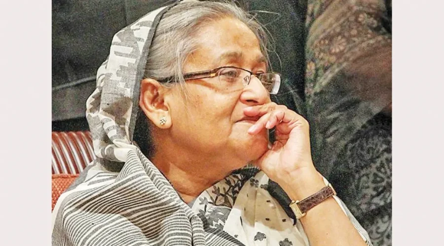 ক্ষমতাচ্যুত প্রধানমন্ত্রী শেখ হাসিনাকে ট্রাইব্যুনালে হাজির হতে পত্রিকায় বিজ্ঞপ্তি দেওয়ার নির্দেশ শেখ হাসিনা