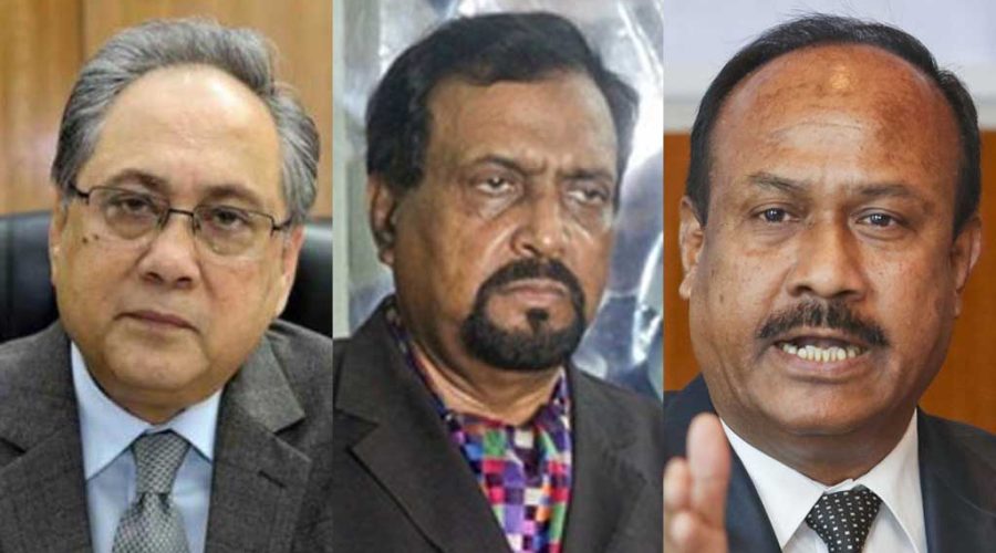 ব্যারিস্টার আনিসুল ইসলাম মাহমুদ, রুহুল আমিন হাওলাদার ও মজিবুল হক চুন্নুকে ‘জাতীয় বেঈমান’ আখ্যা দিয়ে কুশপুত্তলিকা দাহ
