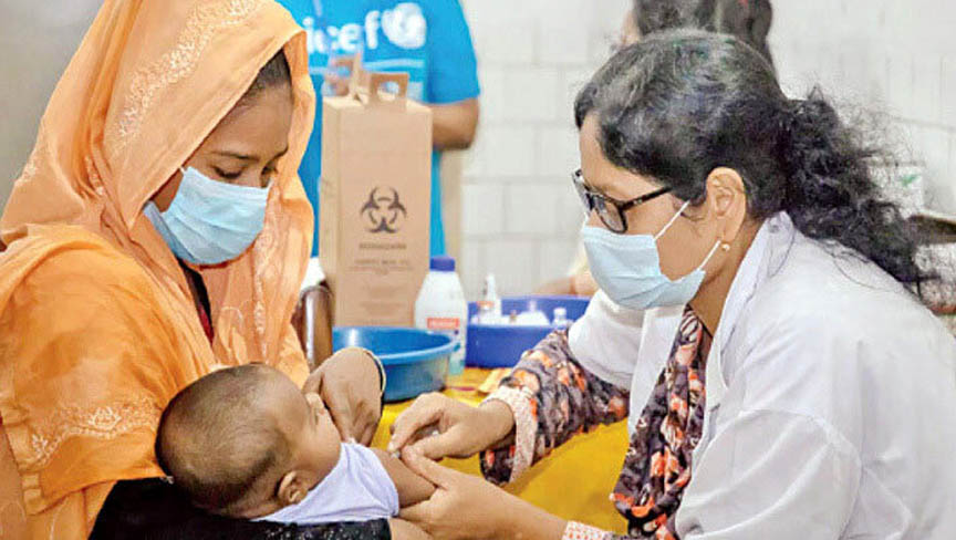 বাংলাদেশের ৫ কোটি শিশুকে দেয়া হবে টাইফয়েডের টিকা বাংলাদেশের ৫ কোটি শিশুকে দেয়া হবে টাইফয়েডের টিকা