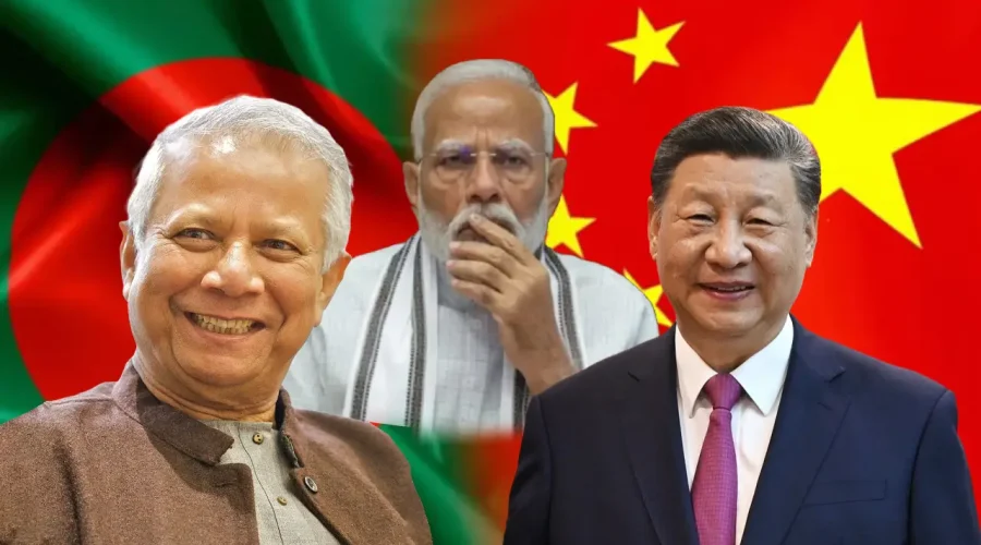বাংলাদেশের কূটনীতিতে বড় বদল: ভারতের সাথে দূরত্ব বাড়িয়ে, চীনের দিকে ঝুঁকছে ঢাকা বাংলাদেশের কূটনীতিতে বড় বদল: ভারতের সাথে দূরত্ব বাড়িয়ে, চীনের দিকে ঝুঁকছে ঢাকা